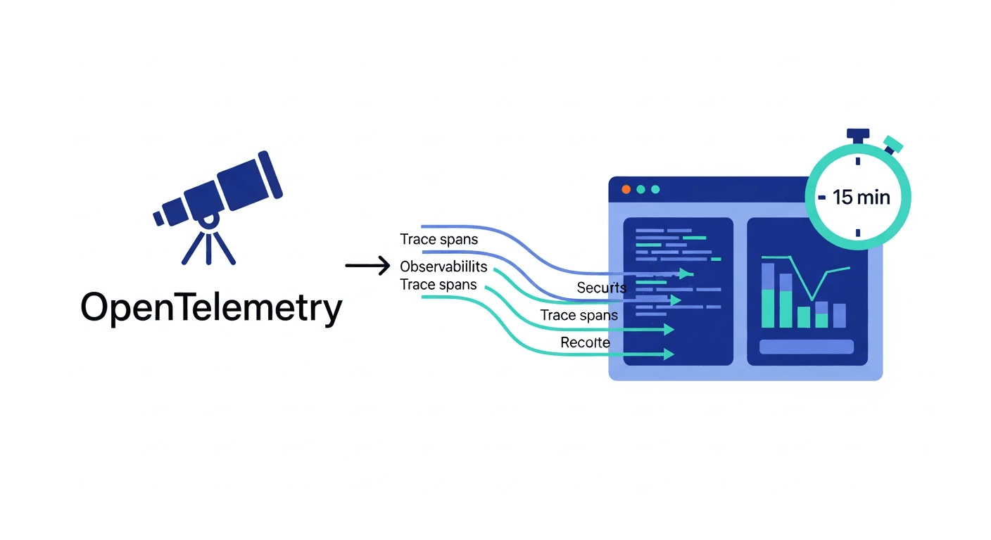 security observability opentelemetry setup