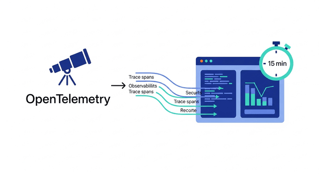 security observability opentelemetry setup