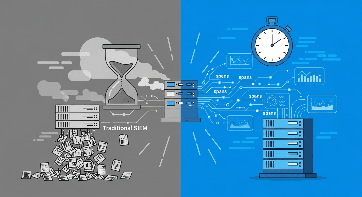 trace based security vs siem